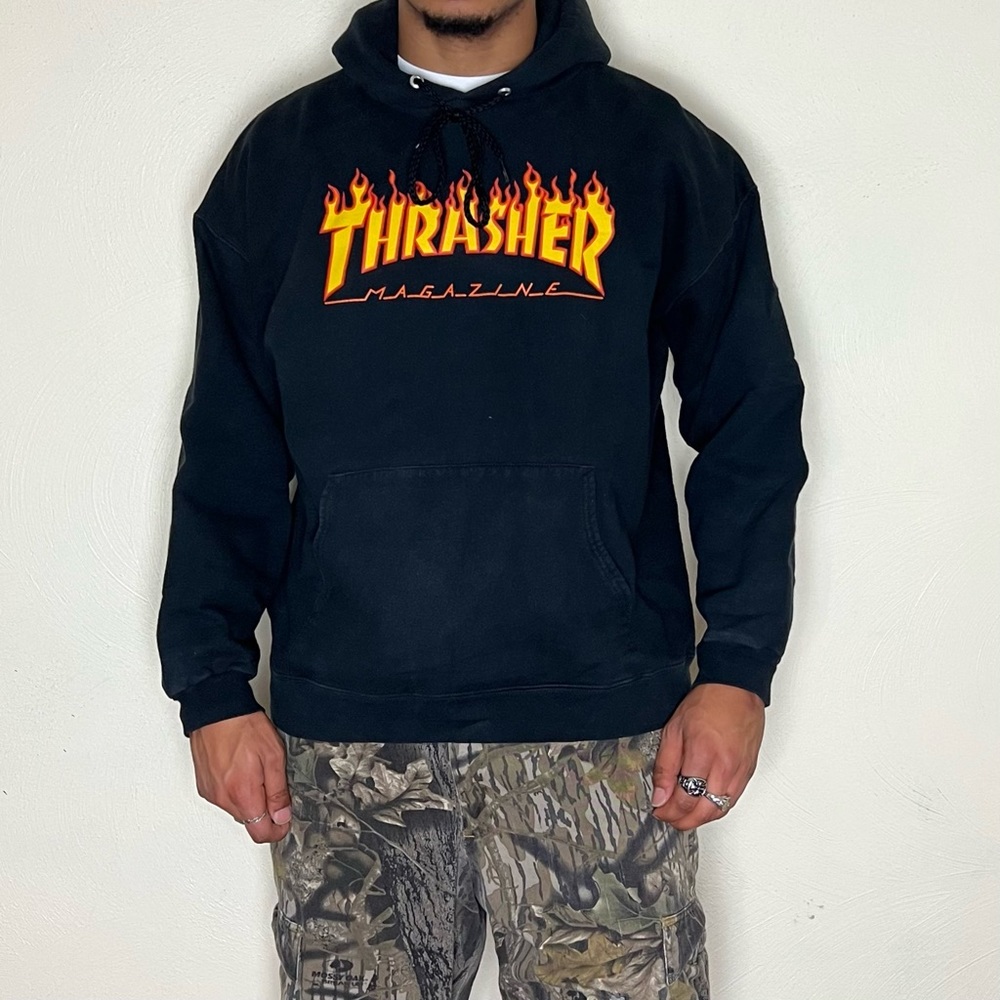 Thrasher Magazine Flames Hoodie
